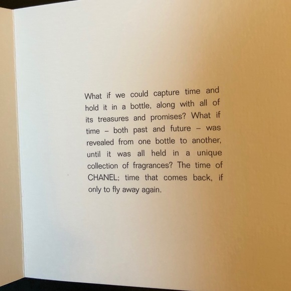 CHANEL Hardcover Fragrance booklet (Part 1) - Picture 2 of 8